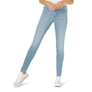 Lee Women's Slim Fit Skinny Leg Midrise Jean Denim Comfort Solstice Size 18